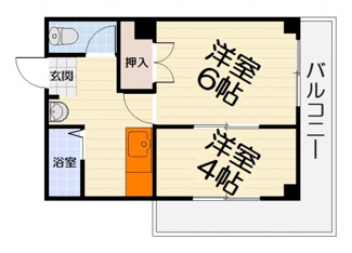 【間取り】 | メゾンHM28