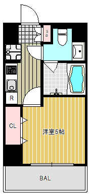 【間取り】 | エスティメゾン戸越 | エスティメゾン戸越