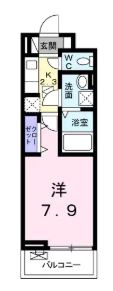 アライブ　ジュネスの間取り