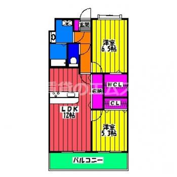 【間取り】 | 第３３川崎ビル | 第３３川崎ビルの間取り