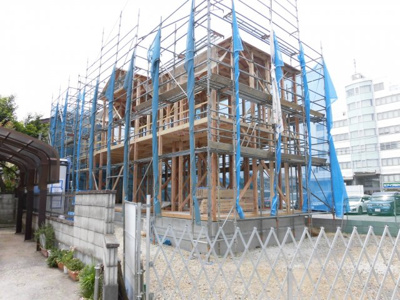 【外観】 | 上尾市川　土地広々新築住宅