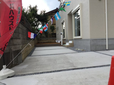【駐車場】 | 上尾市川　土地広々新築住宅
