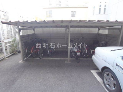 【その他共用部分】 | クレール松の内 | 駐輪場