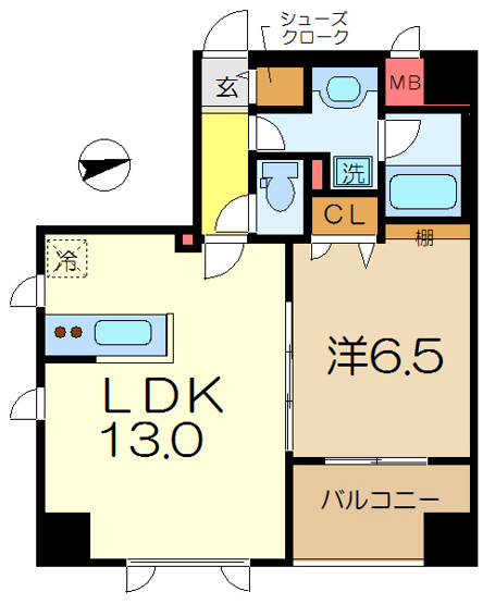 【間取り】 | コンフォートレジデンス上大岡１１