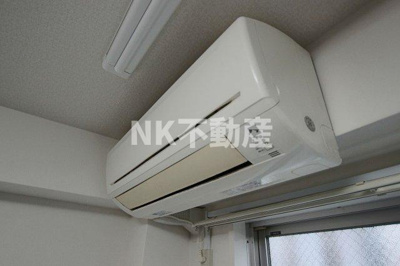 【設備】 | サカエマンション（八戸ノ里賃貸） | エアコン付きです