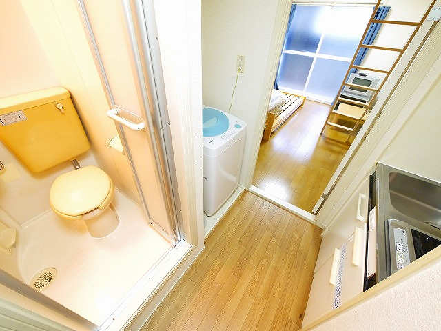 桜井第6マンションのトイレ|コンパクトで使いやすいトイレです
