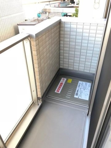 J・アメニティ北今宿のバルコニー