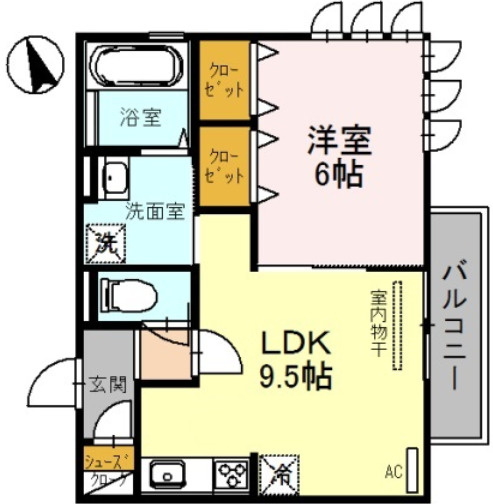 J・アメニティ北今宿の間取り