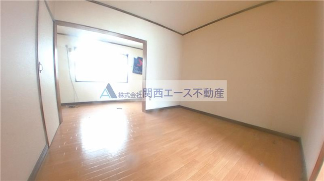 【寝室】 | 花園西町１丁目貸家