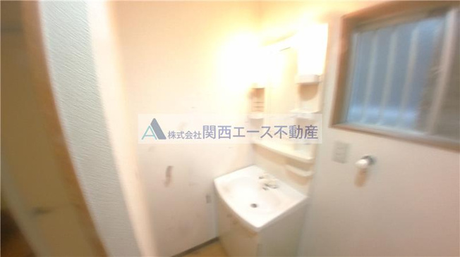 【洗面所】 | 花園西町１丁目貸家