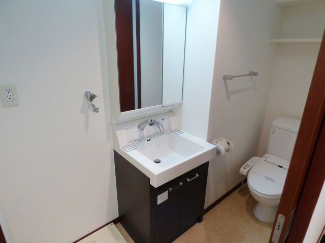 アイセレブ薬院の洗面所|アイセレブ薬院(2K）
写真は別号室です