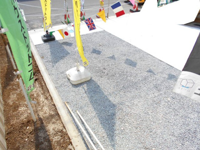 【駐車場】 | 春日部　米島　第１２　全2棟　１号棟　35坪　オープンハウス開催中 | 2480万から早速値段変更です。2280万円です。ローンの相談承ります。完成済みです。