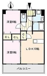 コア・フォレスタの間取り|南向き