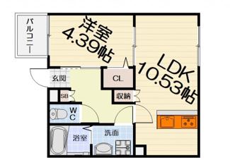【間取り】 | ALEGURIA鳳North