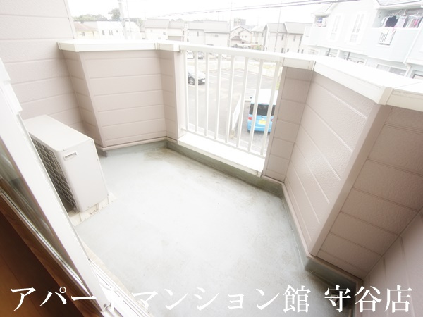 サンハイツⅡのバルコニー