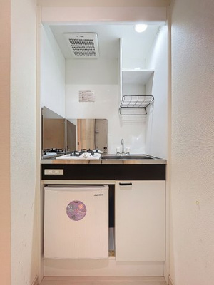 【キッチン】 | クラッセ高砂 | ★ミニ冷蔵庫付き★