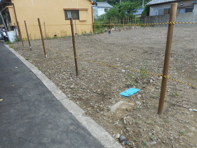 和歌山市栄谷・土地・56431の前面道路含む現地写真