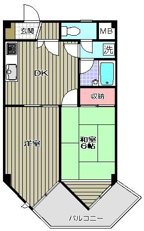 【間取り】 | ファミーユグラン河野 | 間取り