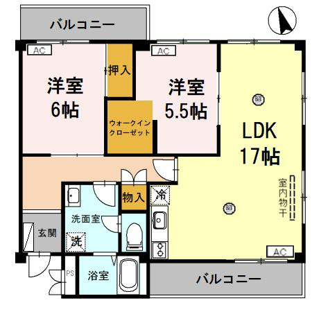 メゾン嵐山の間取り