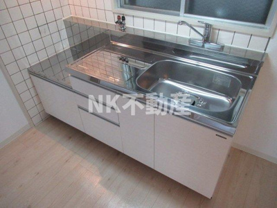 【キッチン】 | キャロル・ハイム（河内小阪賃貸） | きれいなキッチンです