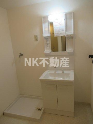 【洗面所】 | キャロル・ハイム（河内小阪賃貸） | 洗面所です