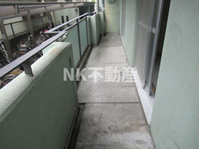 【バルコニー】 | キャロル・ハイム（河内小阪賃貸） | バルコニー付きです