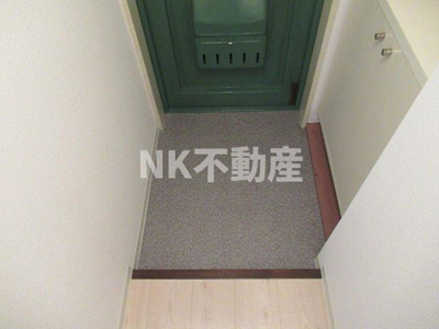 【玄関】 | キャロル・ハイム（河内小阪賃貸） | きれいな玄関です