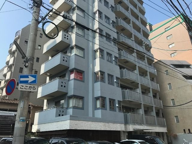 クイーンズサンティ天神ウエストの外観|クィーンズサンティ天神ウエスト(1LDK）