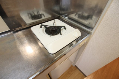 【設備】 | グランフォルム野尻 | 一口ガスコンロ