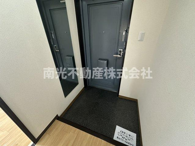 サンメゾンの玄関