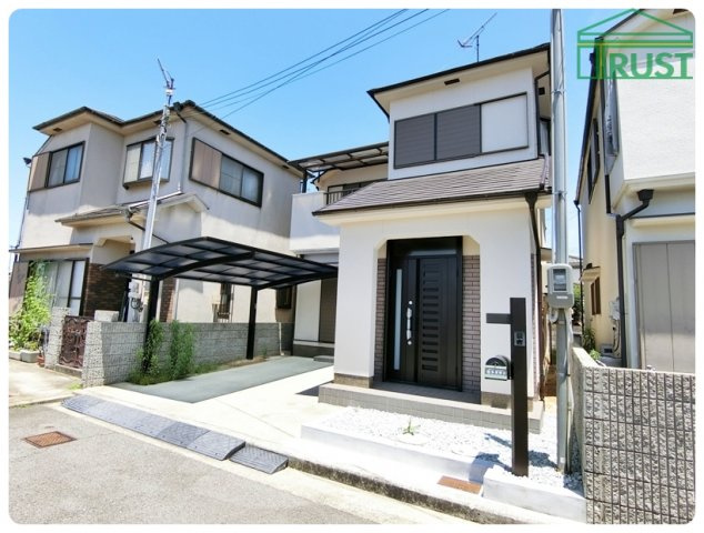 明石市魚住町金ヶ崎　中古戸建の外観|落ち着いた雰囲気の外観です