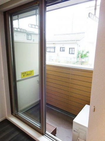 レリア立川のバルコニー