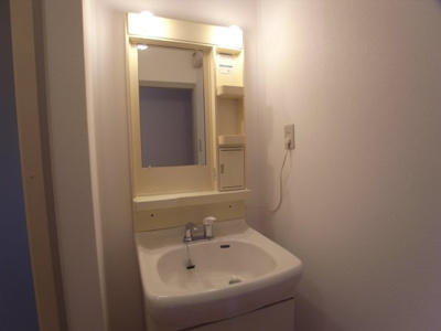 【洗面所】 | サンビレッジ出合Ⅰ | 洗面台