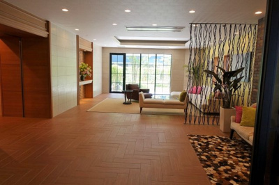 【その他共用部分】 | ファインフラッツ南森町 | お洒落なエントランスロビー