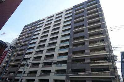 【外観】 | ファインフラッツ南森町 | 嬉しいペット飼育可(規約有)のマンションです♪