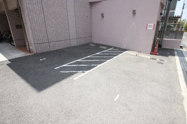 菱屋西木蔦館の駐車場