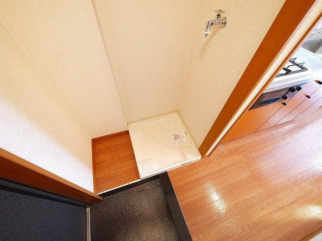 ベル・グラースの設備|室内に洗濯機が置けます