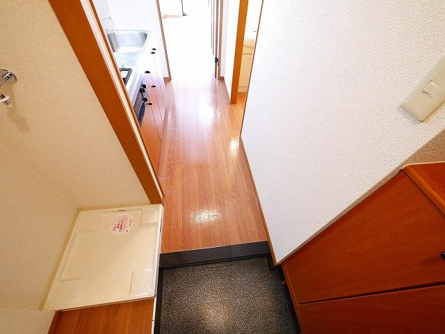 ベル・グラースの玄関|カードキーでセキュリティも安心です