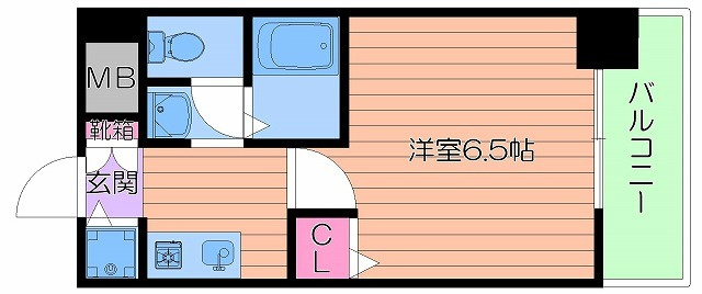 【間取り】 | プレサンス大手前パークサイド