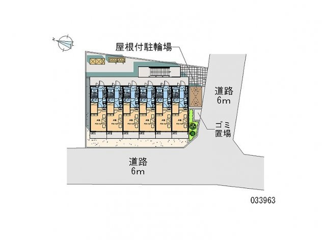 メゾン　エスポワールの区画図