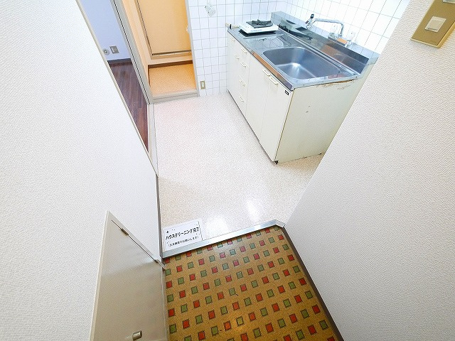 サニーハイツの玄関|きれいな玄関です