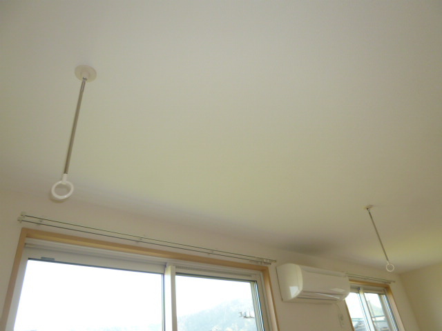 シャーメゾンきびじＤの設備|室内物干し