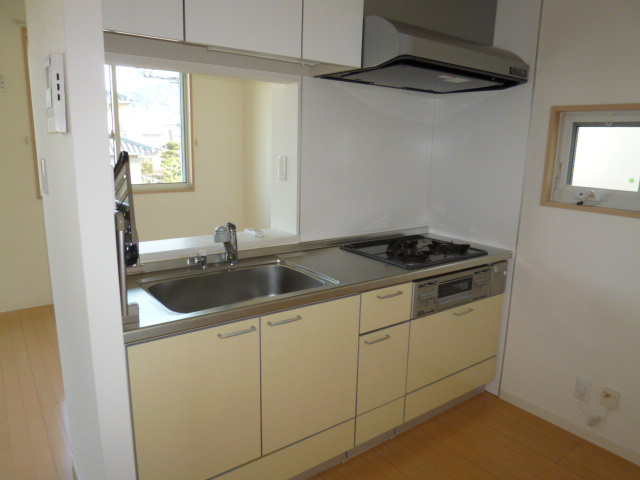 シャーメゾンきびじＤのキッチン|カウンターキッチン