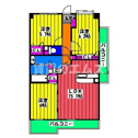 【間取り】 | サンライト　キャッスルの間取り