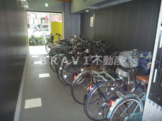 シティアーク上町台　BRAVI不動産のその他共用部分|【シティアーク上町台】駐輪場