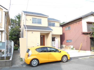 【外観】 | 春日部　梅田　全1棟　1号棟　36坪 | 外はこのようになっています。2680から2200万円に価格変更です。もう～いいでしょう。いかがですか。