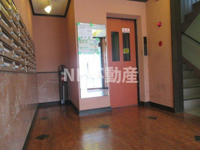 【ロビー】 | ミドービル（八戸ノ里賃貸） | 建物の内部です