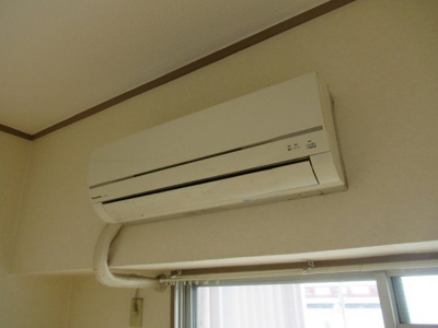 【設備】 | ミドービル（八戸ノ里賃貸） | エアコンです