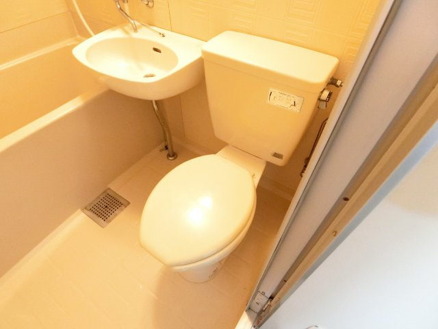 ヤングタウンのトイレ|同物件別部屋イメージ写真
