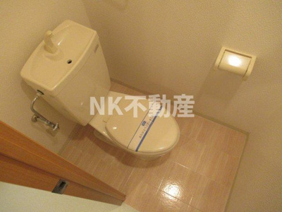【トイレ】 | アーク島之内（吉田賃貸） | コンパクトで使いやすいトイレです